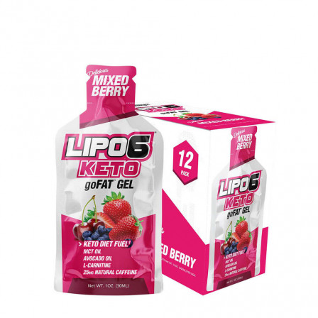 Nutrex Lipo-6 Keto goFat Gel 30 ml.