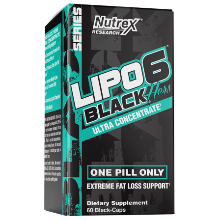 Nutrex Lipo-6 Black Hers Ultra Concentrate 60 caps.