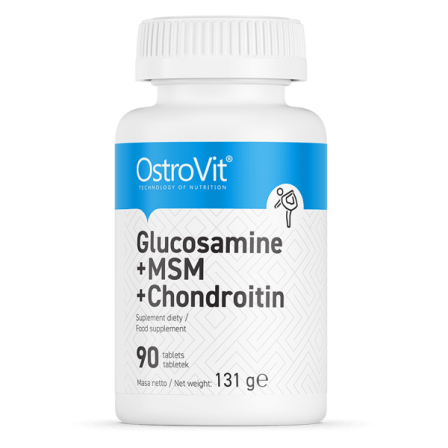 Ostrovit Glucosamine + MSM + Chondroitin 90 tabs.