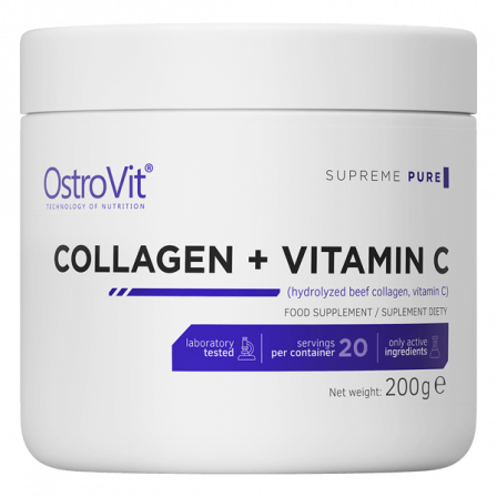 OstroVit Collagen + Vitamin C 200 gr. Natural