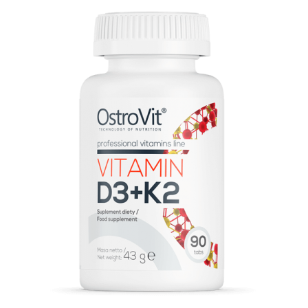 Ostrovit Vitamin D3 + K2 90 tabs.