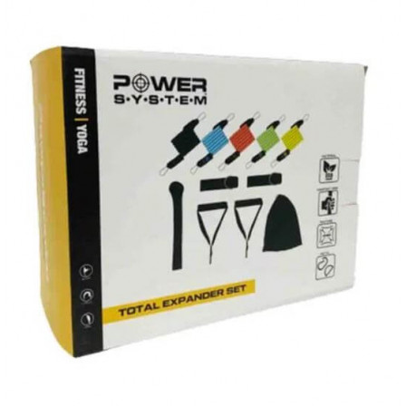 Power System Total Expander Set - Тренировъчен комплект ластици