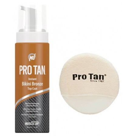 Pro Tan Instant Bikini Bronze Top Coat (Foam With Applicator) 207 ml.