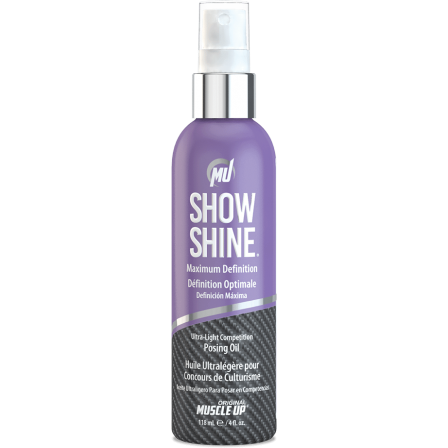 Pro Tan Show Shine Maximum Definition Ultra Light Competition Posing Oil Spray 118 ml.
