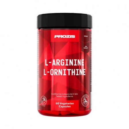 Prozis L-Arginine L-Ornithine 500 mg. 60 caps.