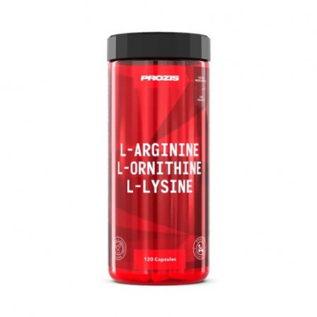 Prozis L-Arginine L-Ornithine L-Lysine 120 caps.