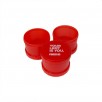 Prozis Powder Container Red 3 x 180ml - Резервоар за доза