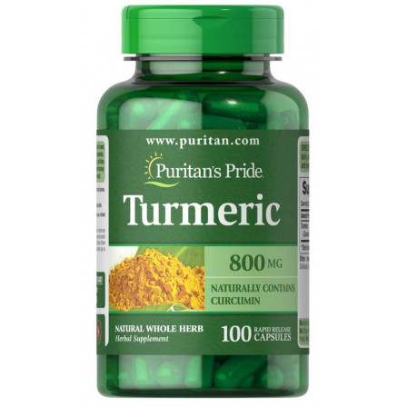 Puritan's Pride Turmeric 800 mg 100 caps.