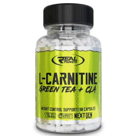 Real Pharm L-Carnitine Green Tea CLA 90 caps.