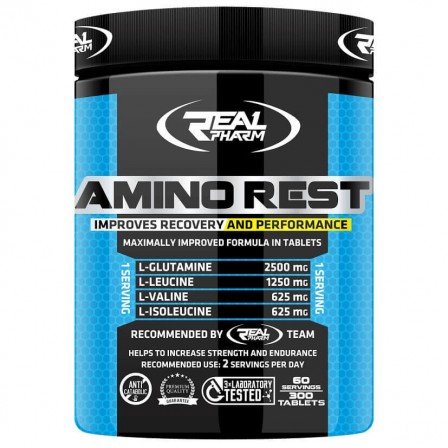 Real Pharm Amino Rest 300 tabs.