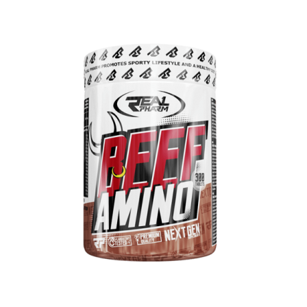 Real Pharm Beef Amino 300 tabs.