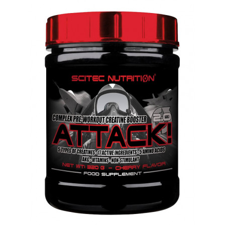 Scitec Nutrition Attack 2.0 320 gr.