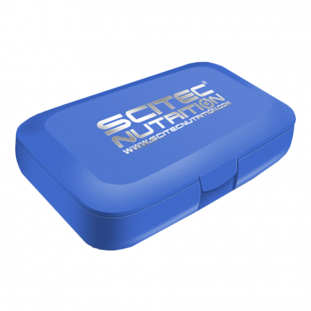 Scitec Pill Box Blue / Кутия за хапчета