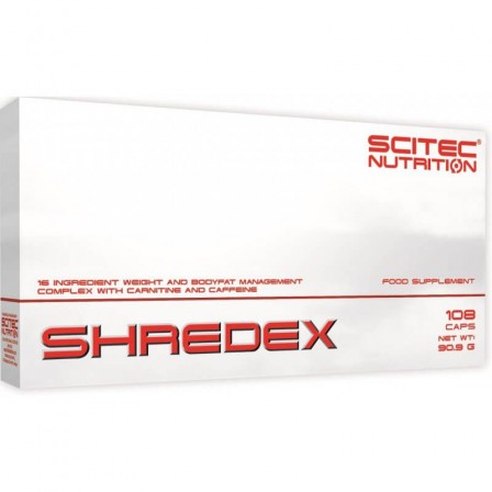 Scitec Nutrition Shredex 108 caps.