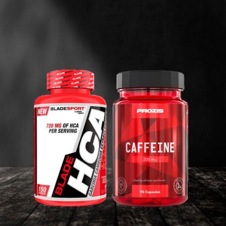 Blade Sport HCA + Prozis Caffeine - Стак за отслабване