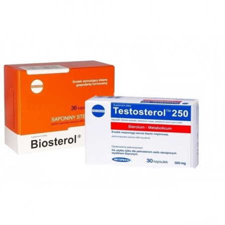 Megabol Biosterol 30 caps. + Megabol Testosterol 250 30 caps.