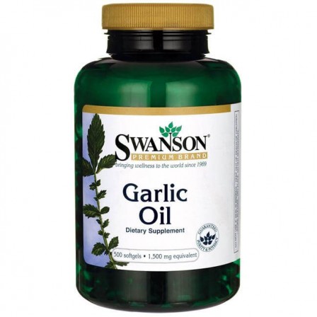 Swanson Garlic Oil 500 caps.