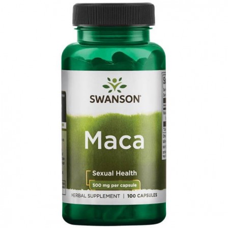 Swanson Maca 500 mg. 100 caps.