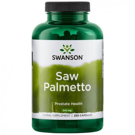 Swanson Saw Palmetto 540 mg 250 caps.