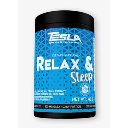 Tesla Sport Nutrition Relax and Sleep 60 caps.
