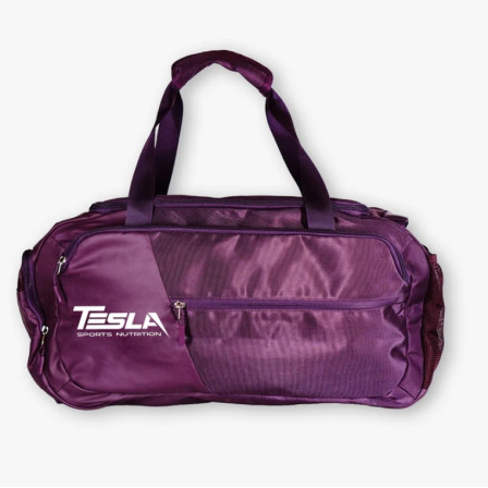 Tesla Sport Nutrition Gym Bag Purple