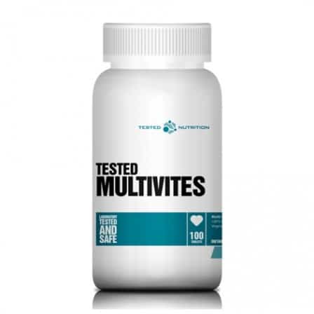 Tested Nutrition Multivites 100 tabs.