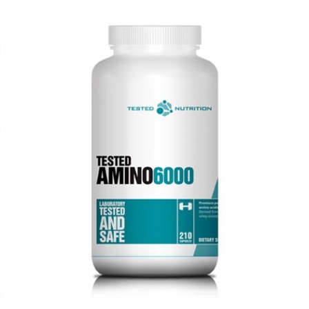 Tested Nutrition Amino 6000 210 caps.
