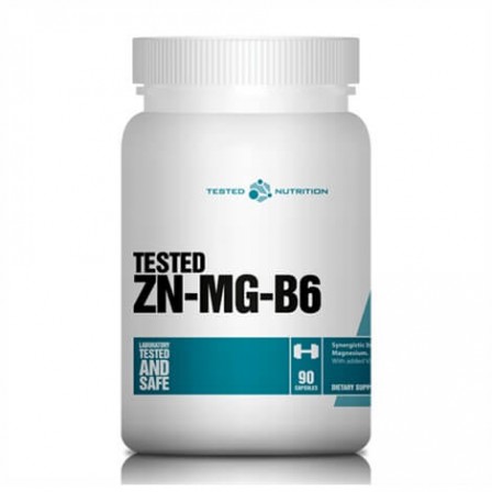Tested Nutrition Zn-Mg-B6 90 caps.