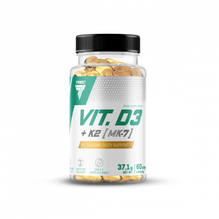 Trec Nutrition Vit. D3 + K2 60 caps.