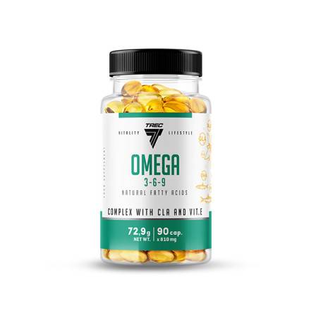 Trec Nutrition Omega 3-6-9 90 caps.