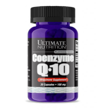 Ultimate Nutrition Coenzyme Q10 100 mg 30 caps.