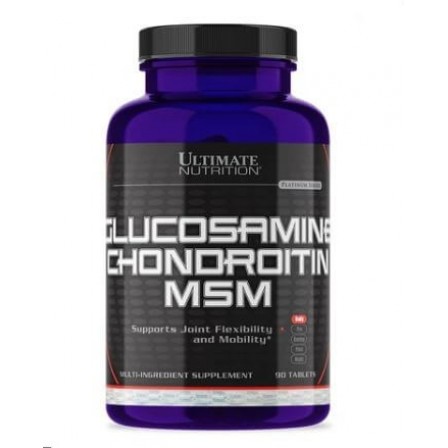 Ultimate Nutrition Glucosamine + Chondroitin + MSM 90 tab.